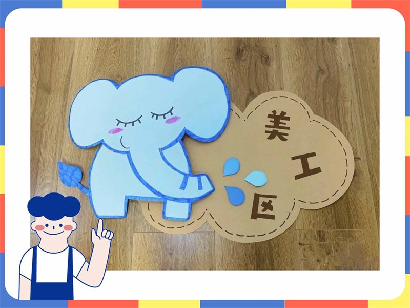 幼儿园环创区角牌~动物朋友